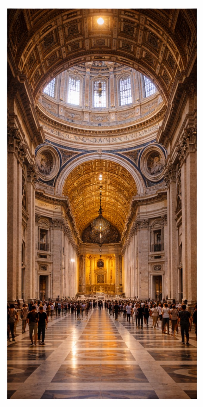 intérieur basilique saint pierre