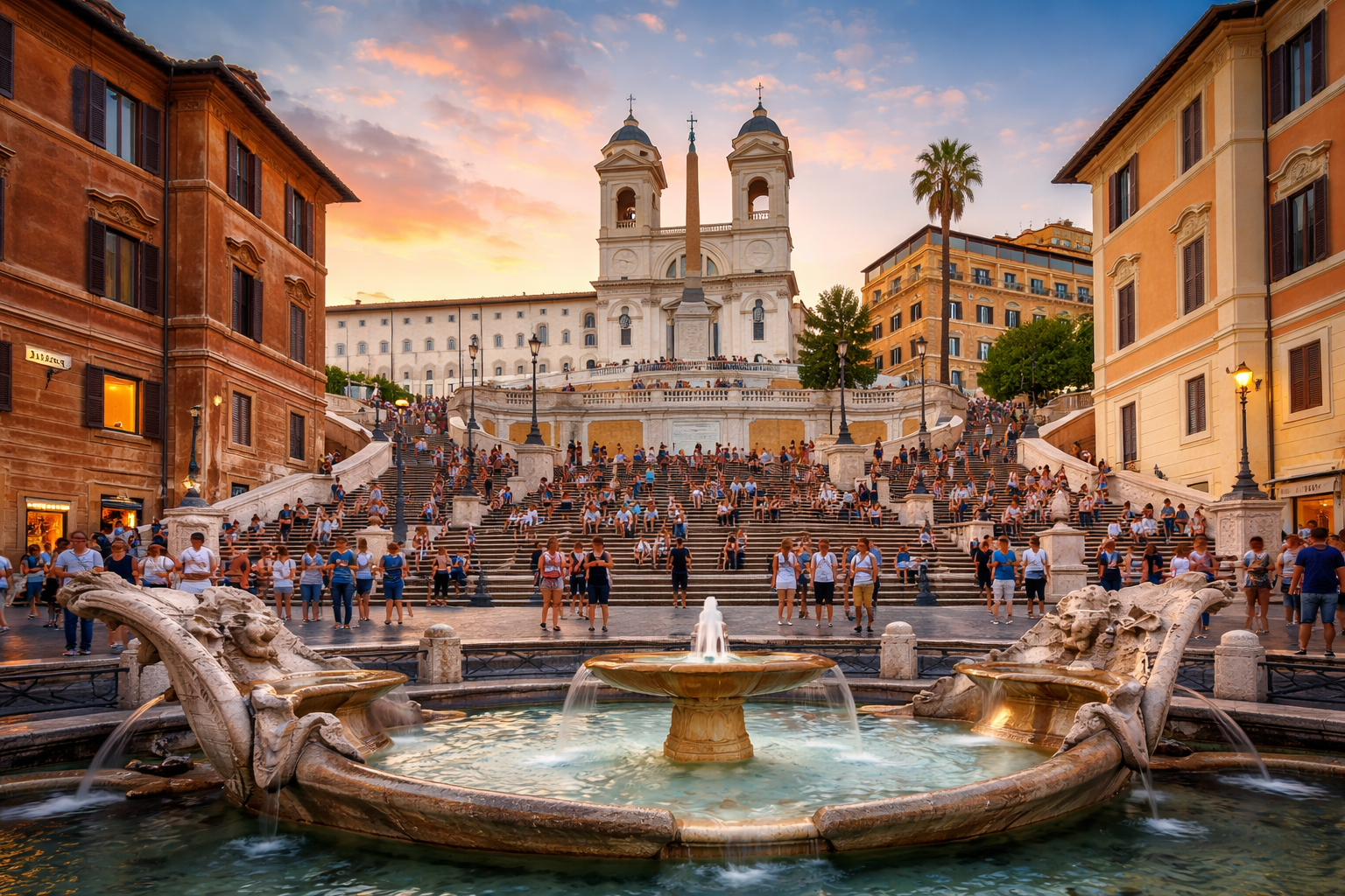 piazza d'espagna activité